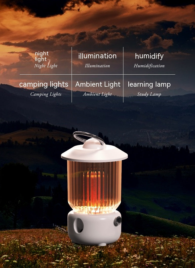 Lamp Rechargeable Multifunctional Humidifier
