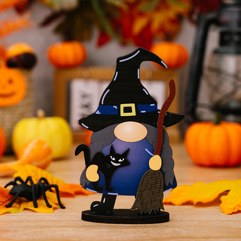Halloween Decorations Wooden  Ornaments