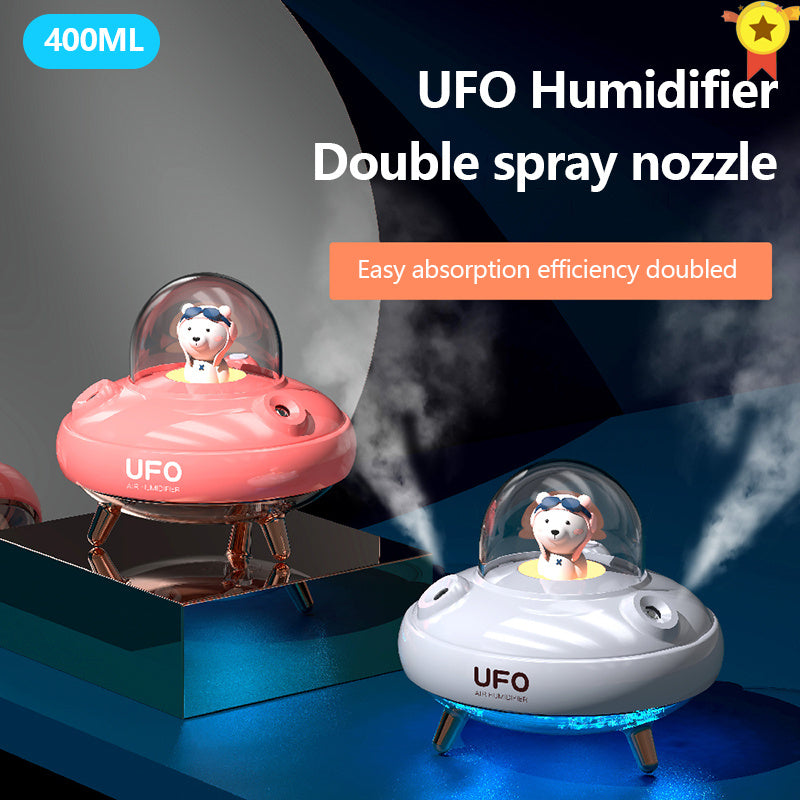 Dual Nozzles Wireless Air Humidifier