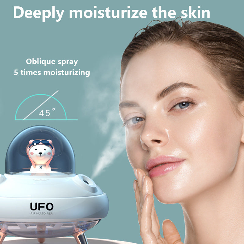 Dual Nozzles Wireless Air Humidifier