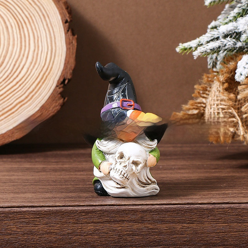 Dwarf Elf Helloween Resin Decorations