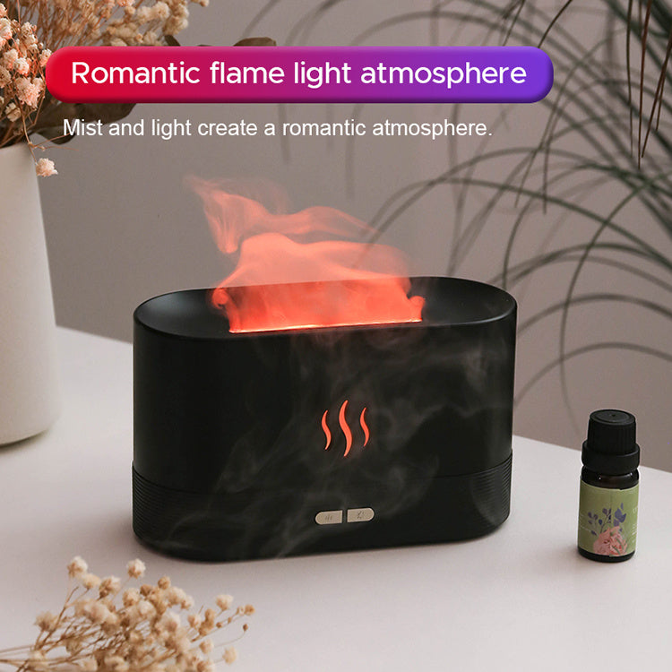 Ultrasonic Flame Humidifier