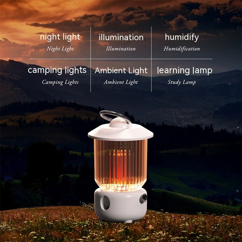 Lamp Rechargeable Multifunctional Humidifier