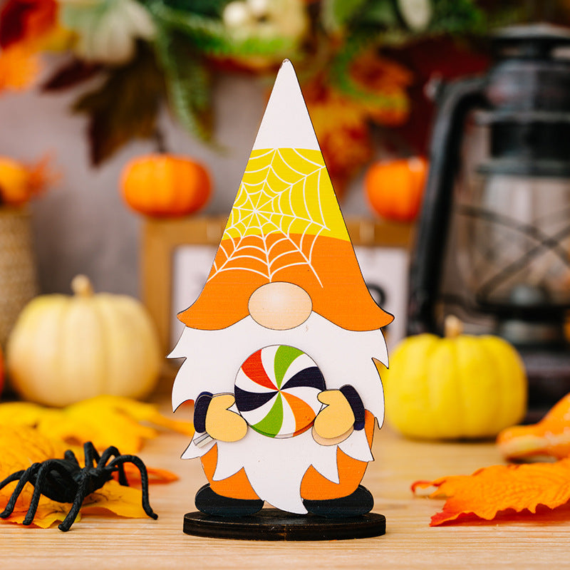 Halloween Decorations Wooden  Ornaments