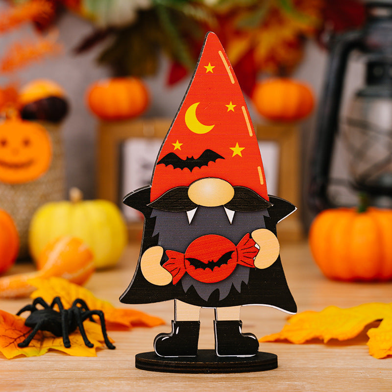 Halloween Decorations Wooden  Ornaments