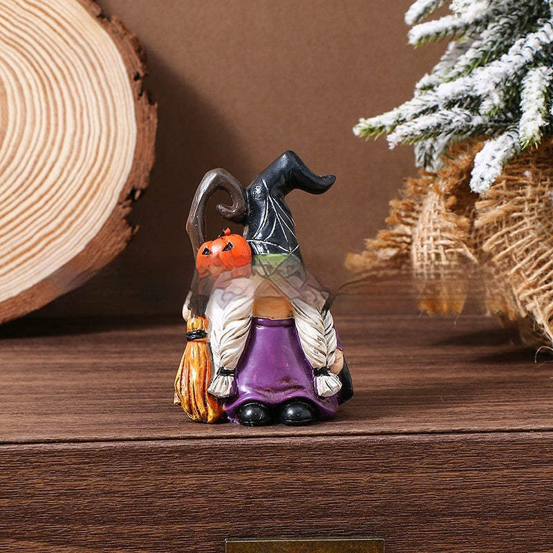 Dwarf Elf Helloween Resin Decorations