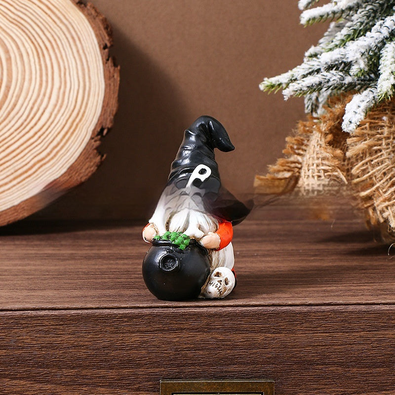 Dwarf Elf Helloween Resin Decorations