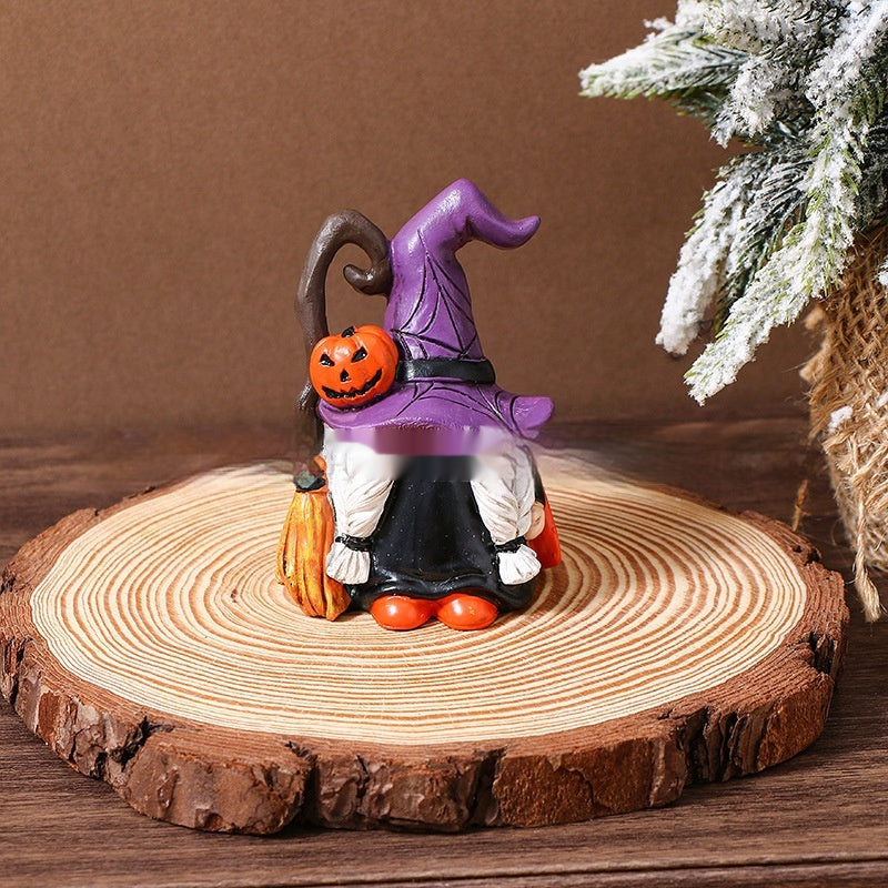 Dwarf Elf Helloween Resin Decorations