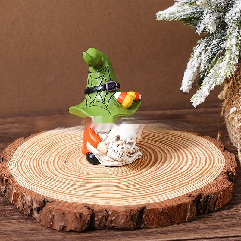 Dwarf Elf Helloween Resin Decorations