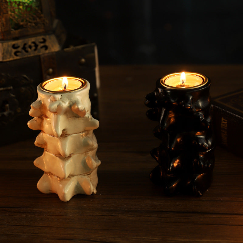 Halloween Heart Candlestick Decoration