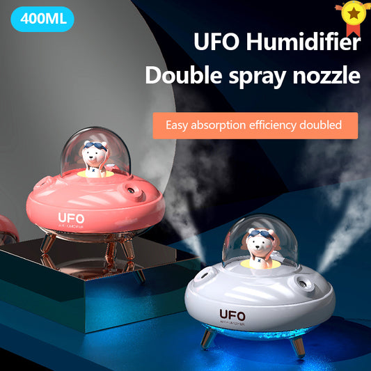 Dual Nozzles Wireless Air Humidifier