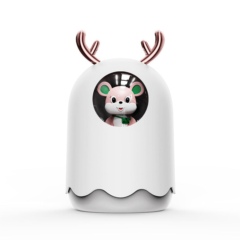 Mini Air Humidifier Machine With Lamp For Home