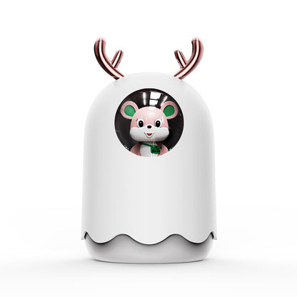 Mini Air Humidifier Machine With Lamp For Home