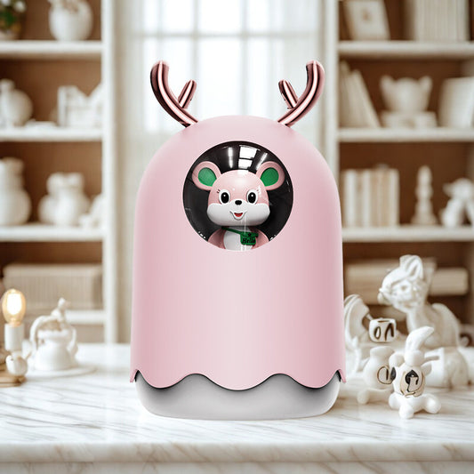 Mini Air Humidifier Machine With Lamp For Home