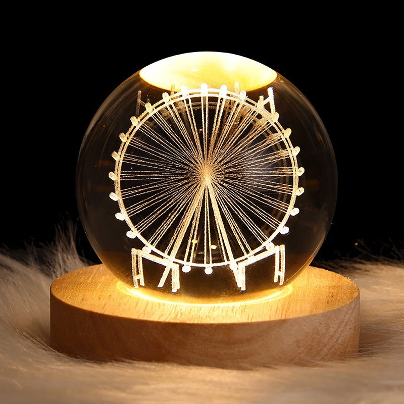 Moon Light Crystal Ball