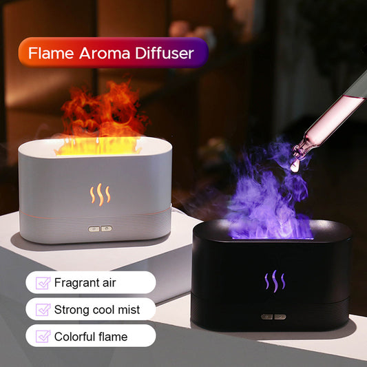 Ultrasonic Flame Humidifier