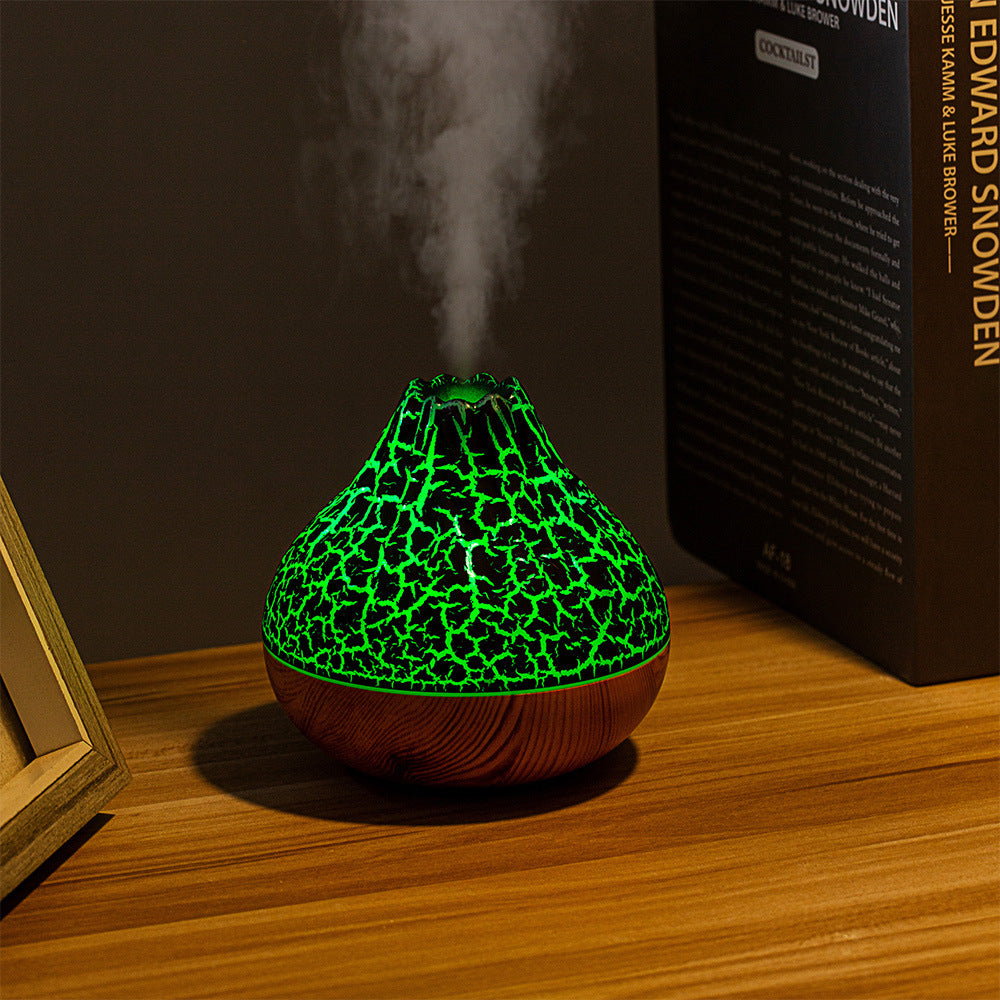 Volcano Humidifier Seven-color Ambience Light