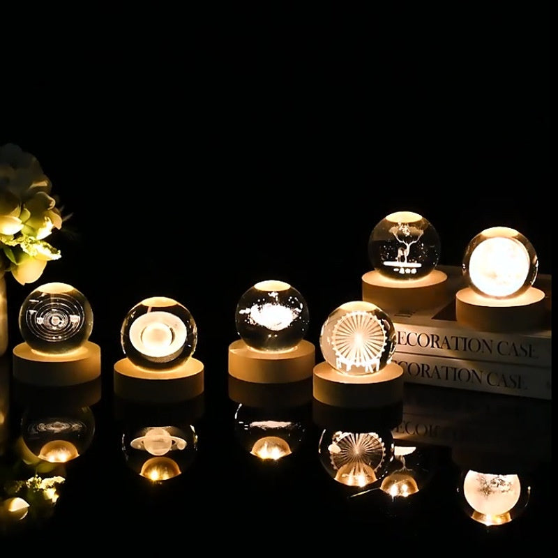 Moon Light Crystal Ball