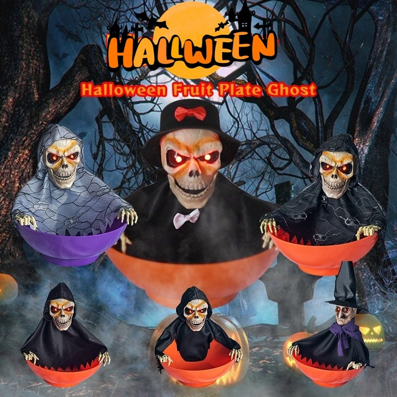 Joyful Halloween Tray Scary Screaming
