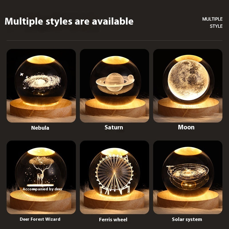 Moon Light Crystal Ball