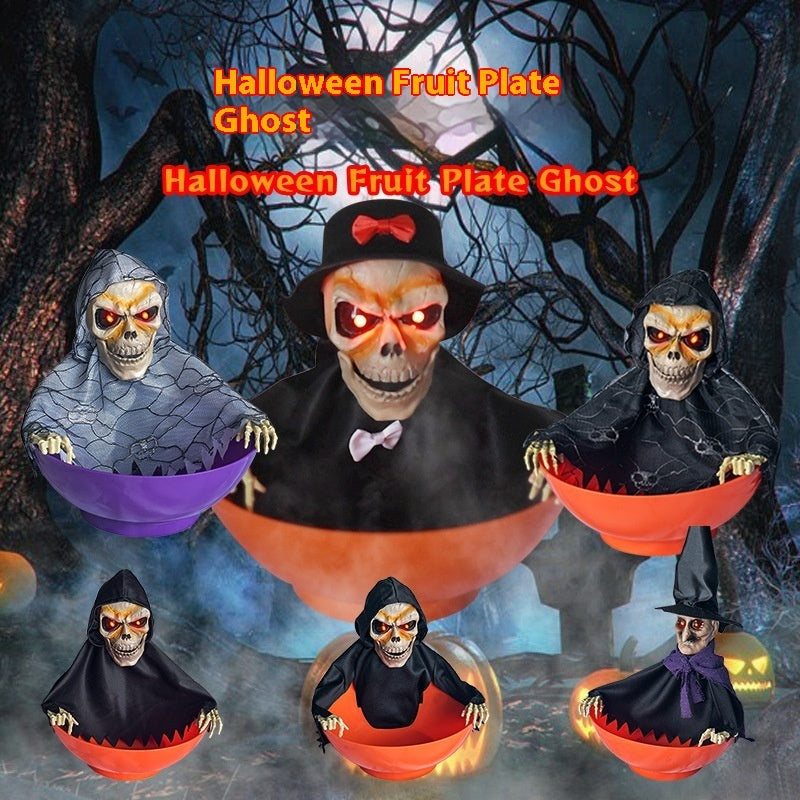 Joyful Halloween Tray Scary Screaming