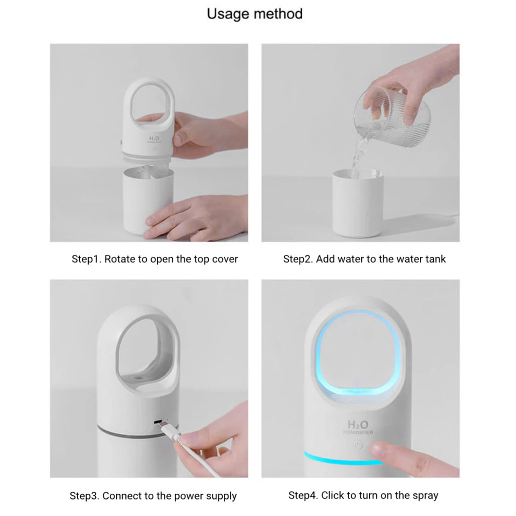 NEW Enhanced Mini Ultrasonic Air Humidifier