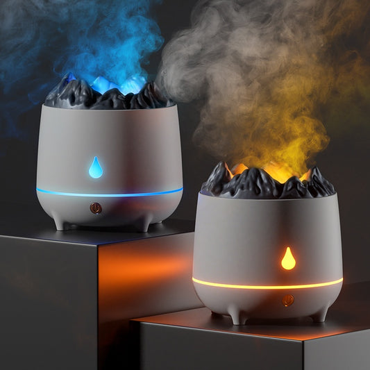 Volcano Humidifier Flaming Mountain Aromatherapy Machine
