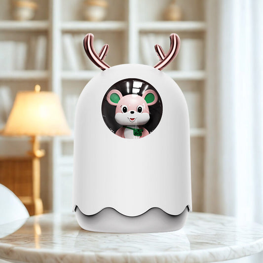 Mini Air Humidifier Machine With Lamp For Home